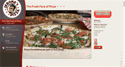 Desktop Screenshot of jeromes-pizza.com